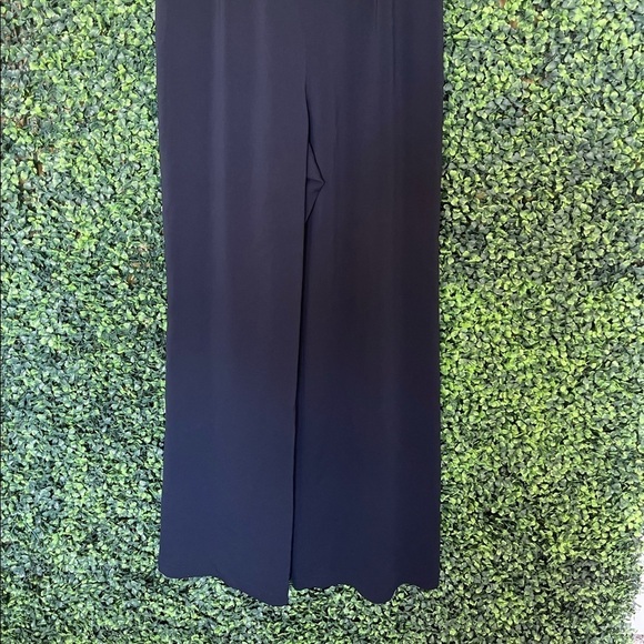 Jay Godfrey Brin Off the Shoulder Midnight Jumpsuit - Picture 6 of 9